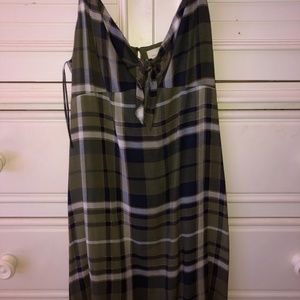 Green Plaid dress